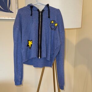 Blue Kids Hoodie with Star Patches Lester’s/Denny’s sale all items like new cond